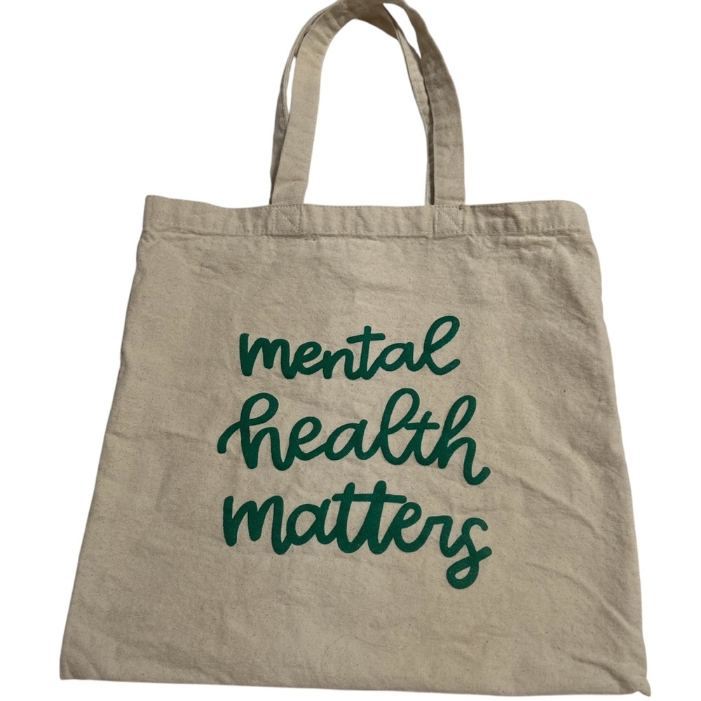 Mental Health Matters Tote 💚